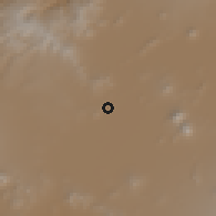 Shaded relief of the 59 km around Villa de el Carmen Tequexquitla, drawn from the GMTED2010 grid