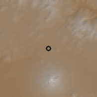 Shaded relief of the 59 km around Xaloztoc, drawn from the GMTED2010 grid