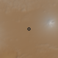 Shaded relief of the 59 km around Xicohtzinco, drawn from the GMTED2010 grid