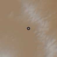Shaded relief of the 59 km around Xonacatlán, drawn from the GMTED2010 grid