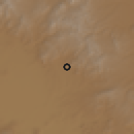 Shaded relief of the 58 km around Yerbabuena, drawn from the GMTED2010 grid