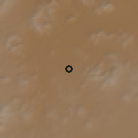 Shaded relief of the 59 km around Cardonal, drawn from the GMTED2010 grid