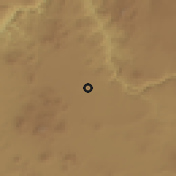Shaded relief of the 58 km around Zapopan, drawn from the GMTED2010 grid