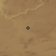 Shaded relief of the 58 km around Zapotlanejo, drawn from the GMTED2010 grid