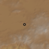 Shaded relief of the 59 km around Zinapécuaro de Figueroa, drawn from the GMTED2010 grid