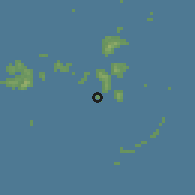 Shaded relief of the 60 km around Siis, drawn from the GMTED2010 grid