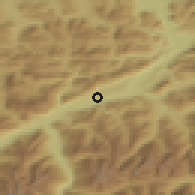Shaded relief of the 51 km around Breitenbach am Inn, drawn from the GMTED2010 grid