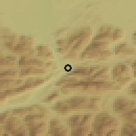 Shaded relief of the 51 km around Ebbs, drawn from the GMTED2010 grid