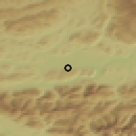 Shaded relief of the 51 km around Ebenthal in Kärnten, drawn from the GMTED2010 grid