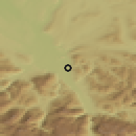 Shaded relief of the 50 km around Elsbethen, drawn from the GMTED2010 grid
