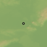 Shaded relief of the 50 km around Engelhartstetten, drawn from the GMTED2010 grid