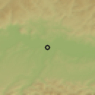 Shaded relief of the 50 km around Ennsdorf, drawn from the GMTED2010 grid