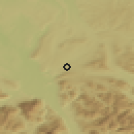 Shaded relief of the 50 km around Eugendorf, drawn from the GMTED2010 grid