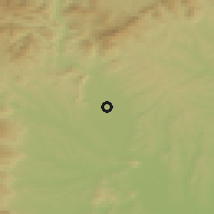 Shaded relief of the 51 km around Feldkirchen bei Graz, drawn from the GMTED2010 grid