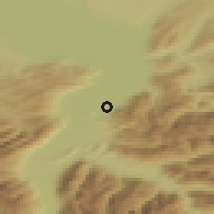 Shaded relief of the 51 km around Altach, drawn from the GMTED2010 grid