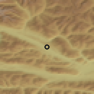 Shaded relief of the 51 km around Ferndorf, drawn from the GMTED2010 grid
