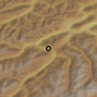 Shaded relief of the 51 km around Fließ, drawn from the GMTED2010 grid