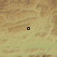 Shaded relief of the 51 km around Frauenstein, drawn from the GMTED2010 grid