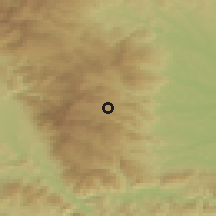 Shaded relief of the 51 km around Frauental an der Laßnitz, drawn from the GMTED2010 grid