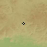 Shaded relief of the 50 km around Freistadt, drawn from the GMTED2010 grid
