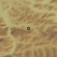 Shaded relief of the 51 km around Abtenau, drawn from the GMTED2010 grid