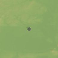 Shaded relief of the 50 km around Gänserndorf, drawn from the GMTED2010 grid