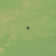 Shaded relief of the 50 km around Gaweinstal, drawn from the GMTED2010 grid