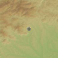 Shaded relief of the 51 km around Grafendorf bei Hartberg, drawn from the GMTED2010 grid