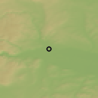 Shaded relief of the 50 km around Grafenegg, drawn from the GMTED2010 grid