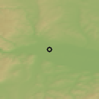 Shaded relief of the 50 km around Grafenwörth, drawn from the GMTED2010 grid