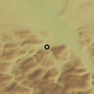 Shaded relief of the 50 km around Großgmain, drawn from the GMTED2010 grid