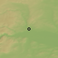 Shaded relief of the 50 km around Hadersdorf-Kammern, drawn from the GMTED2010 grid