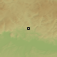 Shaded relief of the 50 km around Hagenberg im Mühlkreis, drawn from the GMTED2010 grid
