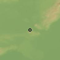 Shaded relief of the 50 km around Hainburg a.d.Donau, drawn from the GMTED2010 grid