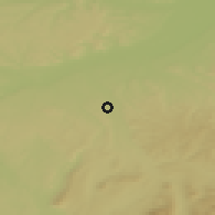 Shaded relief of the 50 km around Helpfau-Uttendorf, drawn from the GMTED2010 grid