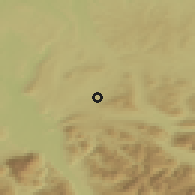 Shaded relief of the 50 km around Henndorf am Wallersee, drawn from the GMTED2010 grid