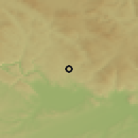 Shaded relief of the 50 km around Herzogsdorf, drawn from the GMTED2010 grid