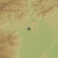 Shaded relief of the 51 km around Hitzendorf, drawn from the GMTED2010 grid