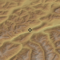 Shaded relief of the 51 km around Imst, drawn from the GMTED2010 grid
