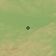 Shaded relief of the 50 km around Judenau-Baumgarten, drawn from the GMTED2010 grid
