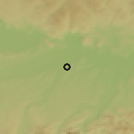Shaded relief of the 50 km around Ansfelden, drawn from the GMTED2010 grid