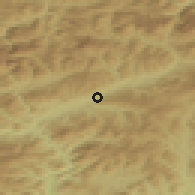 Shaded relief of the 51 km around Kindberg, drawn from the GMTED2010 grid