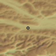 Shaded relief of the 51 km around Arnoldstein, drawn from the GMTED2010 grid