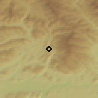 Shaded relief of the 51 km around Klein Sankt Paul, drawn from the GMTED2010 grid