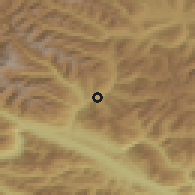 Shaded relief of the 51 km around Krems in Kärnten, drawn from the GMTED2010 grid