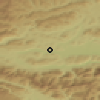 Shaded relief of the 51 km around Krumpendorf am Wörther See, drawn from the GMTED2010 grid