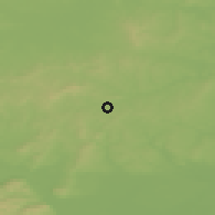 Shaded relief of the 50 km around Ladendorf, drawn from the GMTED2010 grid