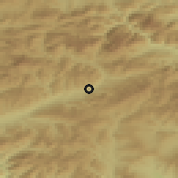 Shaded relief of the 51 km around Langenwang, drawn from the GMTED2010 grid
