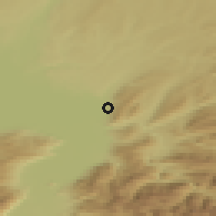 Shaded relief of the 51 km around Lochau, drawn from the GMTED2010 grid