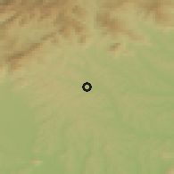 Shaded relief of the 51 km around Ludersdorf-Wilfersdorf, drawn from the GMTED2010 grid